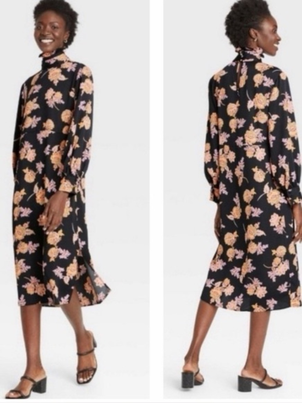 NWT WhoWhatWear Prairie Paisley Dress size XL